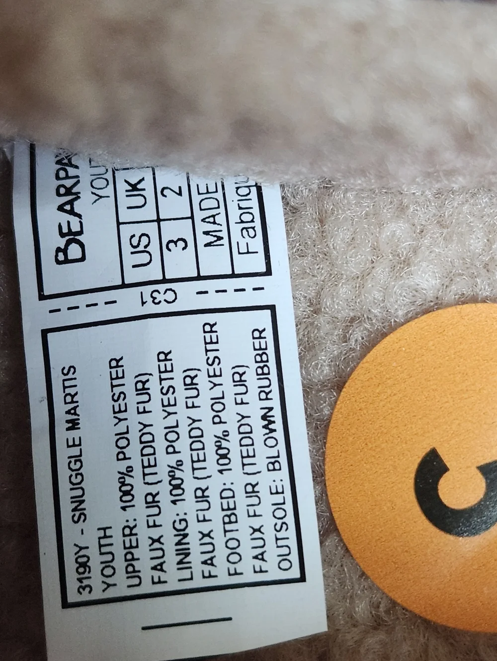Bearpaws Snuggle Martis Teddy Fur Slippers